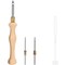 Punch Needle, Wooden Punch Needle Tool, Adjustable Embroidery Punch Needle Tool for Punch Needle, DIY Craft Stitching